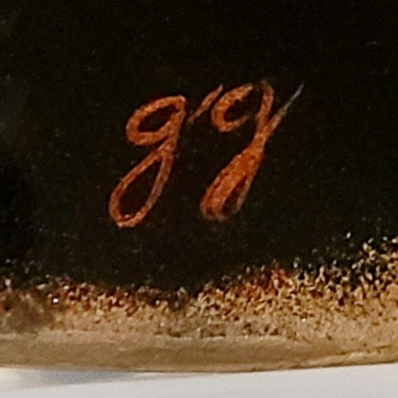 Vintage Large Butterfly Cord Pendant Necklace - Handmade - Picture 5 of 5